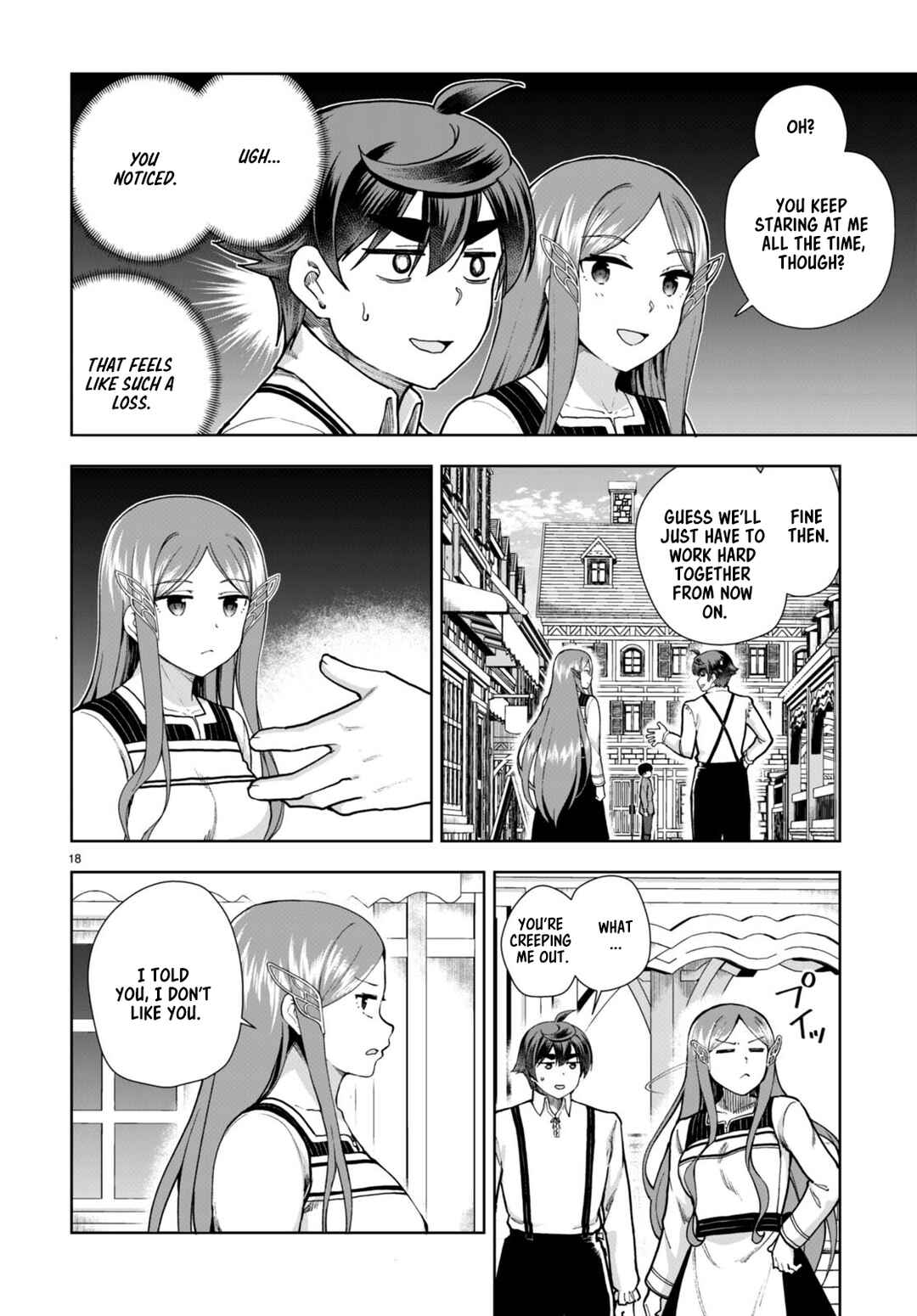 Page 18 Chapter 79 Botsuraku Yotei Nanode, Kajishokunin wo Mezasu