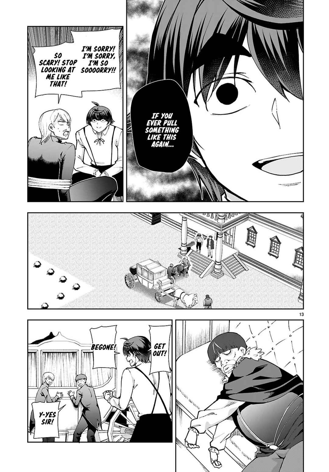 Page 13 Chapter 98 Botsuraku Yotei Nanode, Kajishokunin wo Mezasu