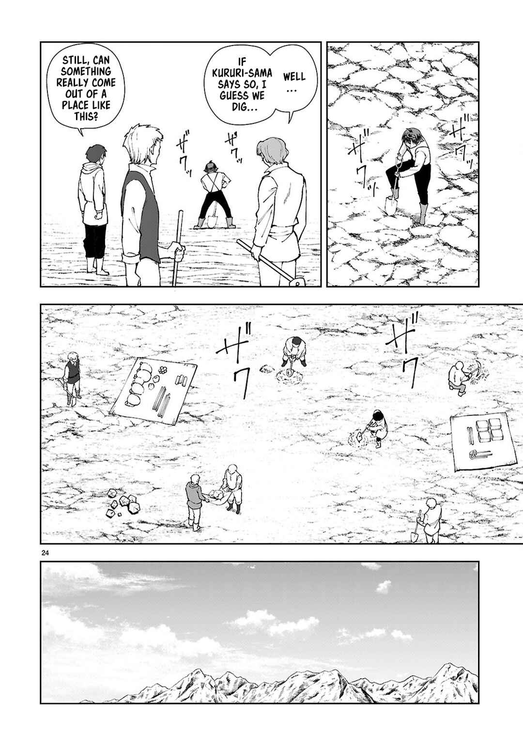 Page 24 Chapter 98 Botsuraku Yotei Nanode, Kajishokunin wo Mezasu