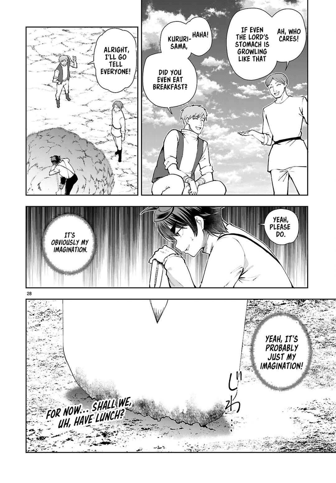 Page 28 Chapter 98 Botsuraku Yotei Nanode, Kajishokunin wo Mezasu
