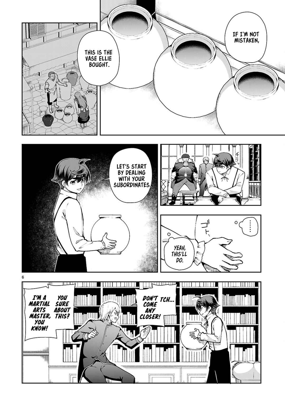 Page 6 Chapter 98 Botsuraku Yotei Nanode, Kajishokunin wo Mezasu