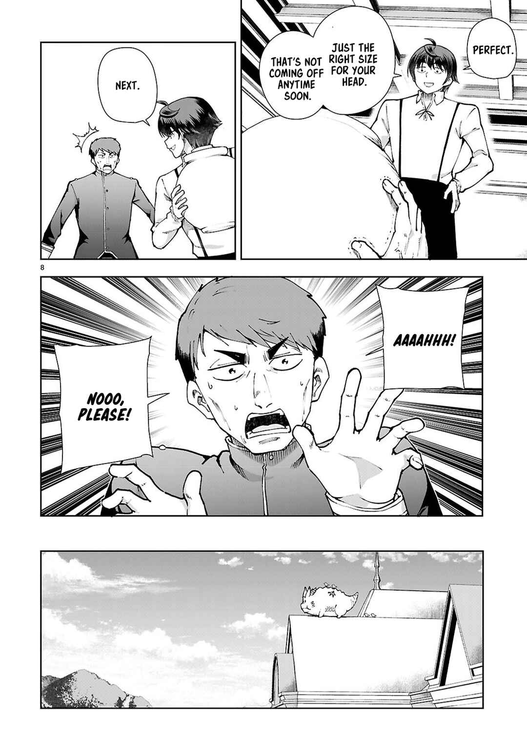Page 8 Chapter 98 Botsuraku Yotei Nanode, Kajishokunin wo Mezasu