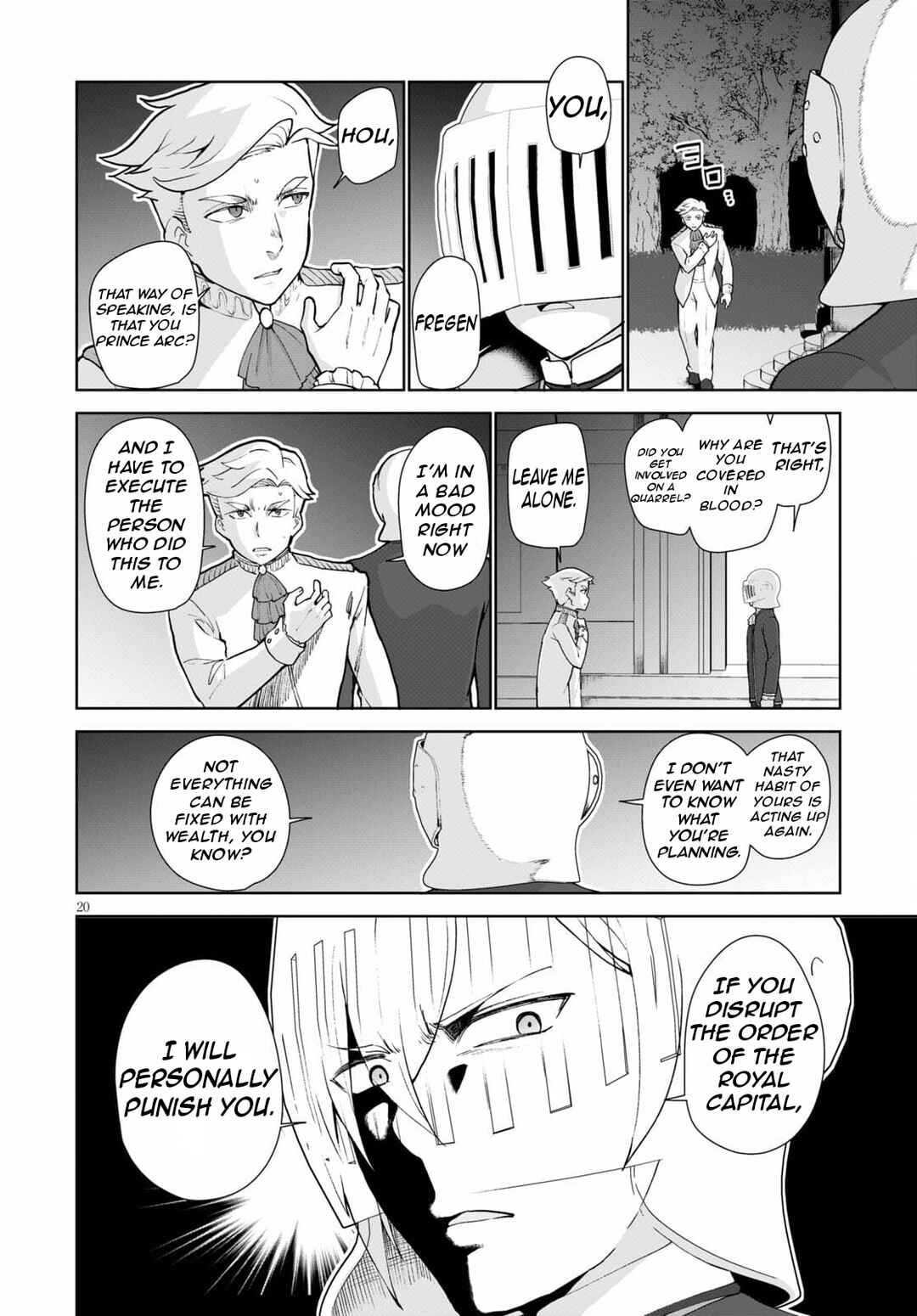 Page 23 Chapter 54 Botsuraku Yotei Nanode, Kajishokunin wo Mezasu