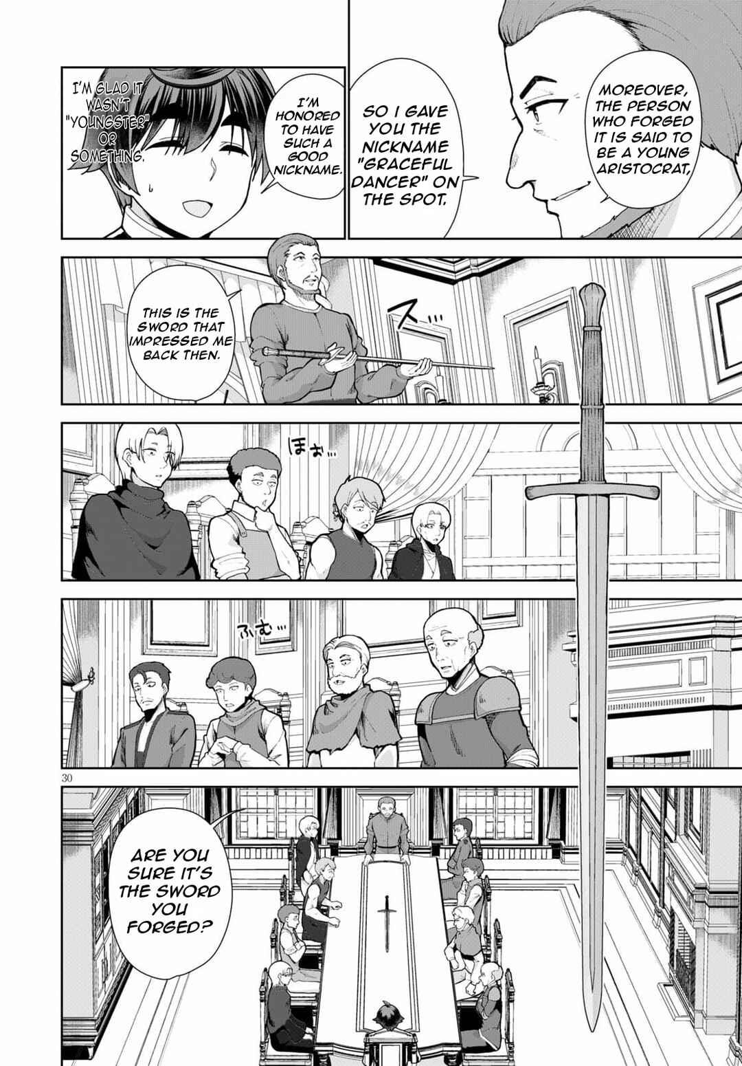 Page 33 Chapter 54 Botsuraku Yotei Nanode, Kajishokunin wo Mezasu