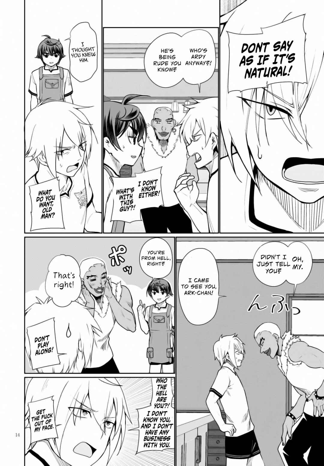 Page 15 Chapter 40 Botsuraku Yotei Nanode, Kajishokunin wo Mezasu