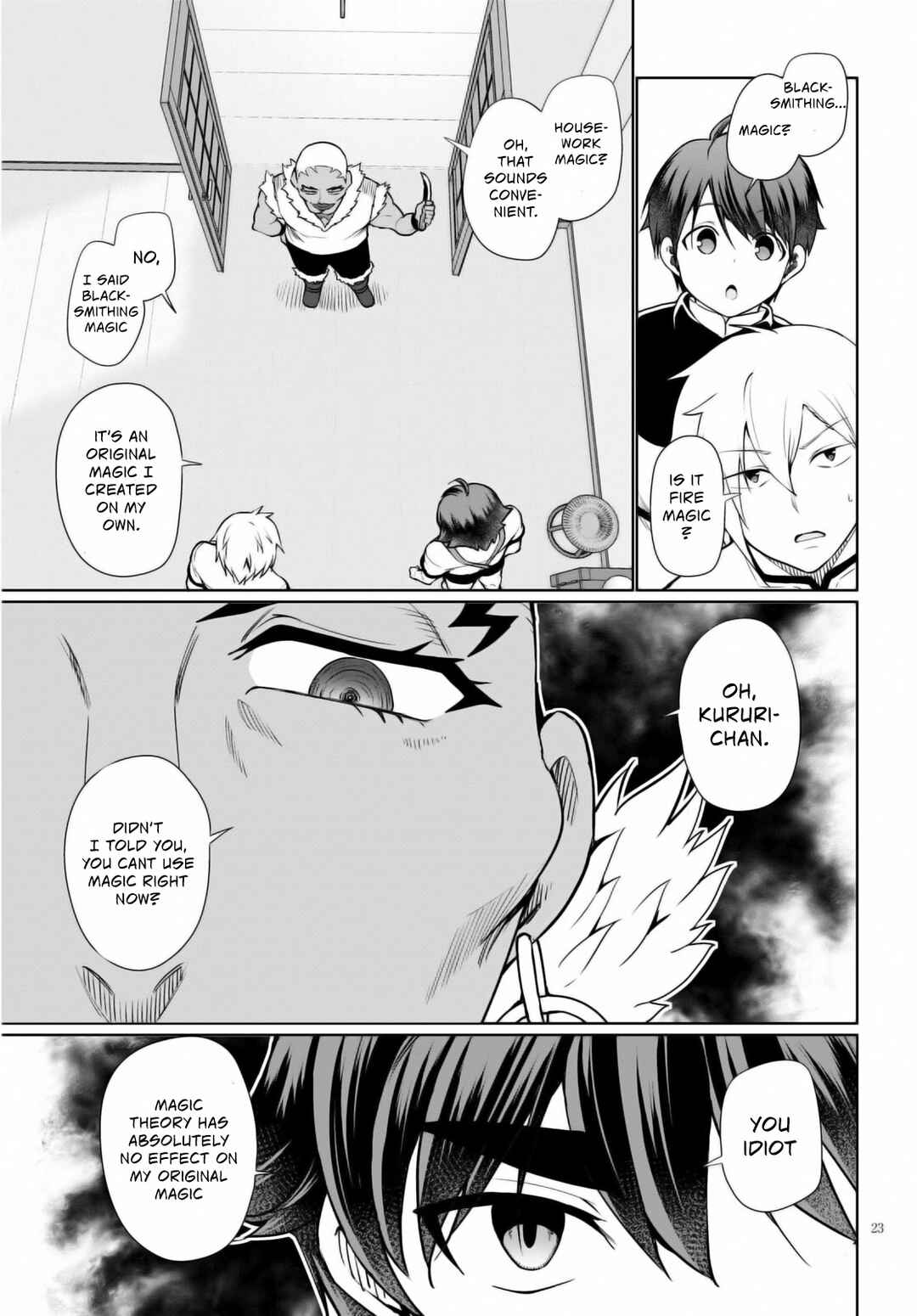 Page 24 Chapter 40 Botsuraku Yotei Nanode, Kajishokunin wo Mezasu