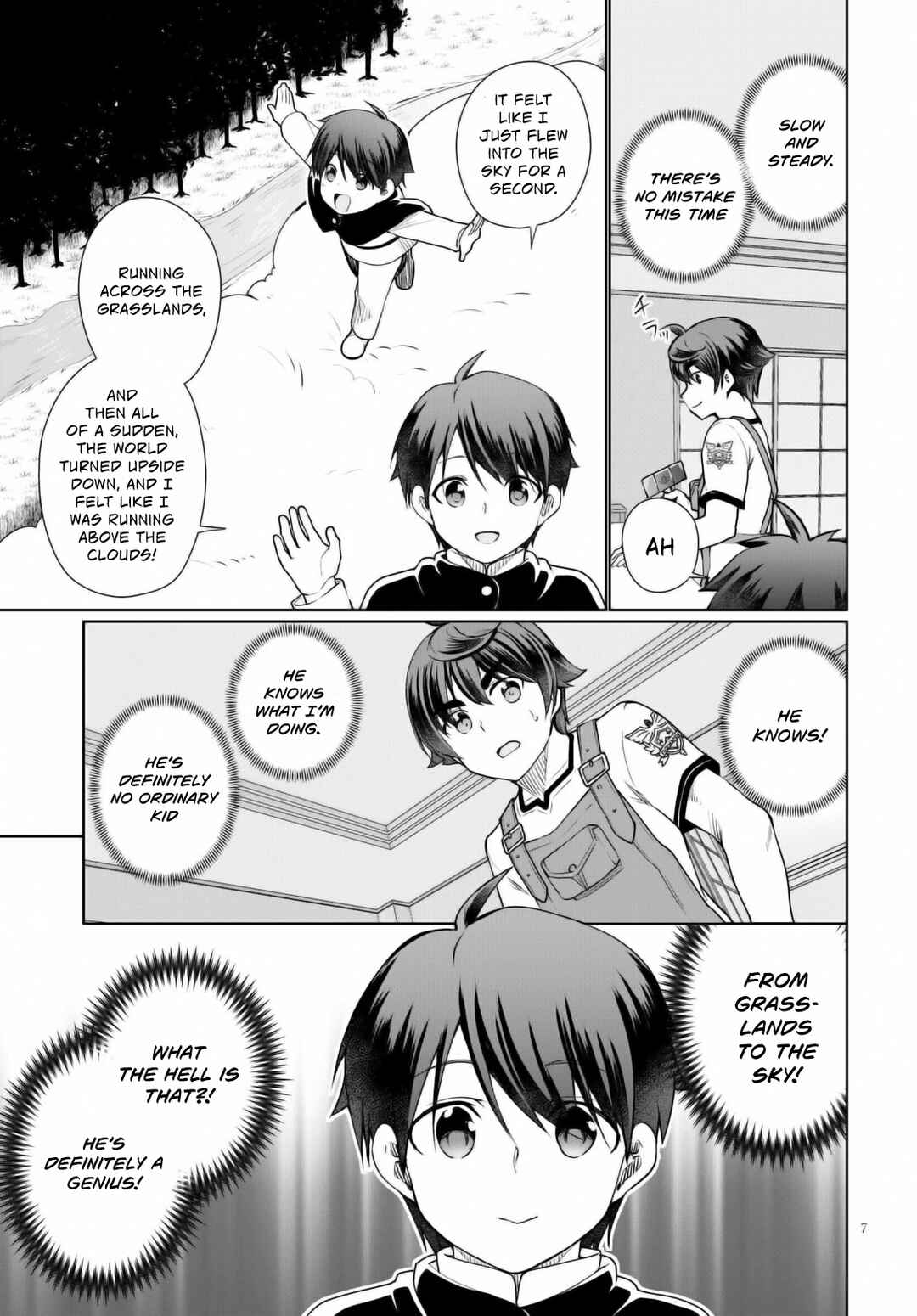 Page 8 Chapter 40 Botsuraku Yotei Nanode, Kajishokunin wo Mezasu