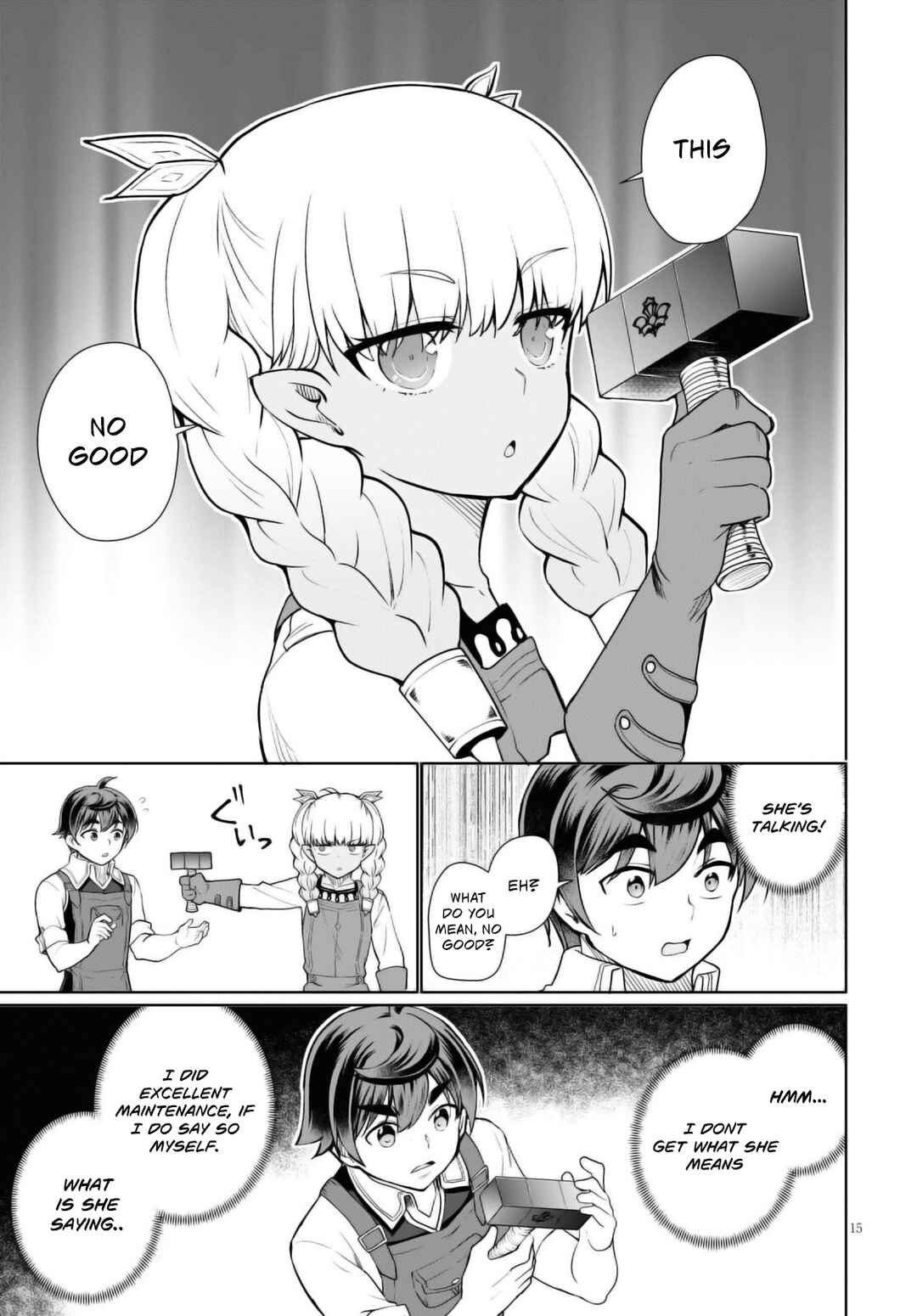 Page 16 Chapter 43 Botsuraku Yotei Nanode, Kajishokunin wo Mezasu