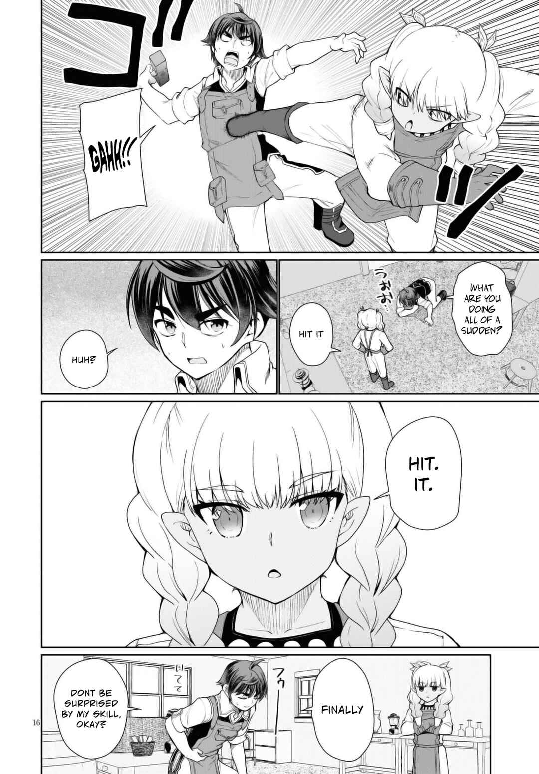 Page 17 Chapter 43 Botsuraku Yotei Nanode, Kajishokunin wo Mezasu