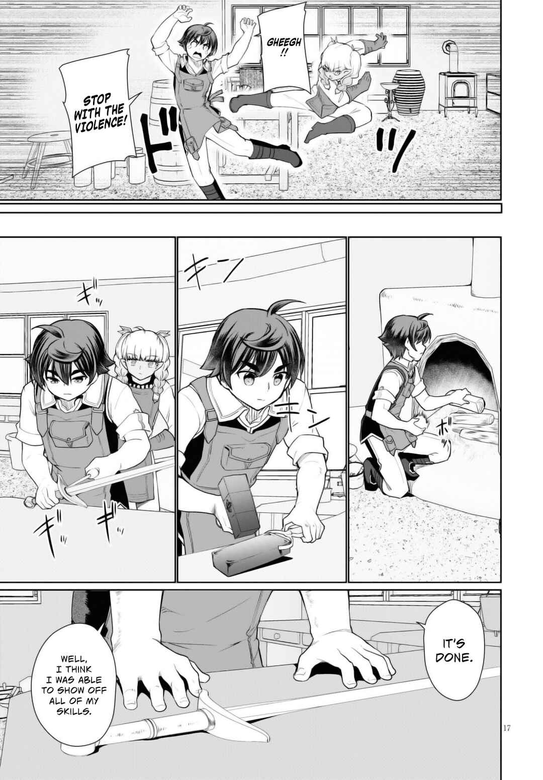 Page 18 Chapter 43 Botsuraku Yotei Nanode, Kajishokunin wo Mezasu