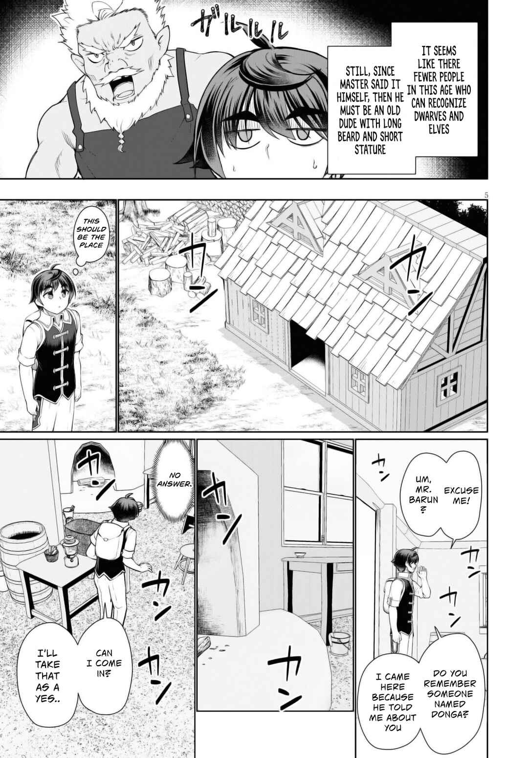 Page 6 Chapter 43 Botsuraku Yotei Nanode, Kajishokunin wo Mezasu