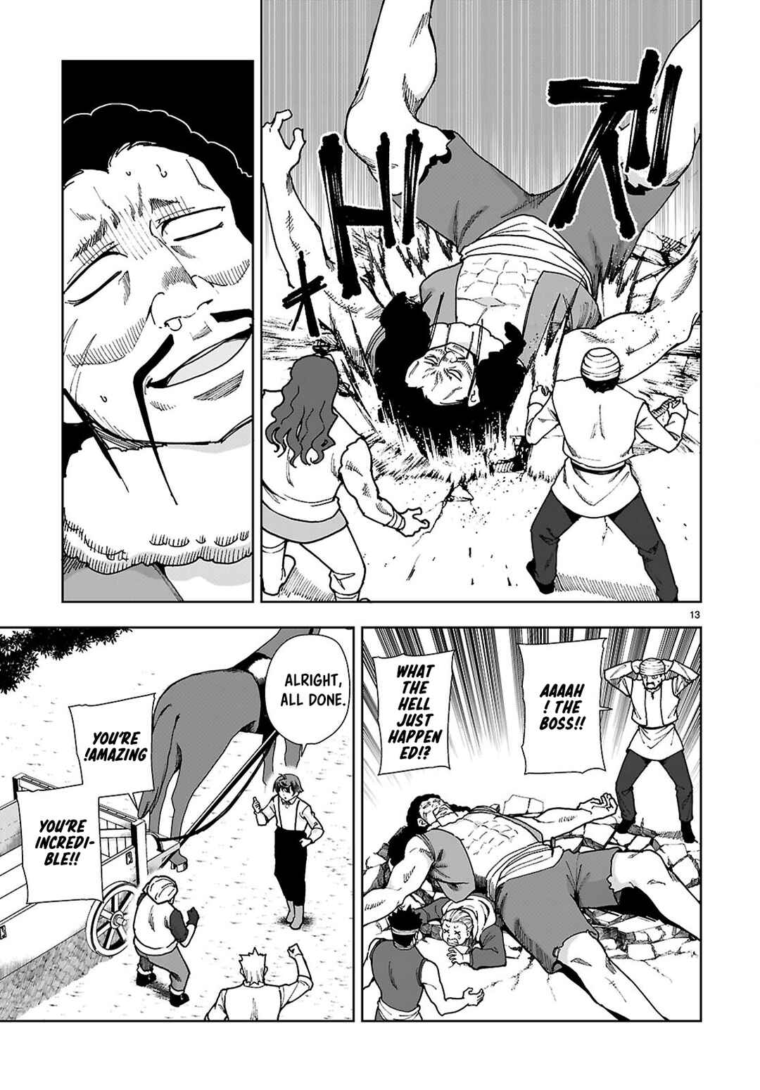 Page 13 Chapter 87 Botsuraku Yotei Nanode, Kajishokunin wo Mezasu