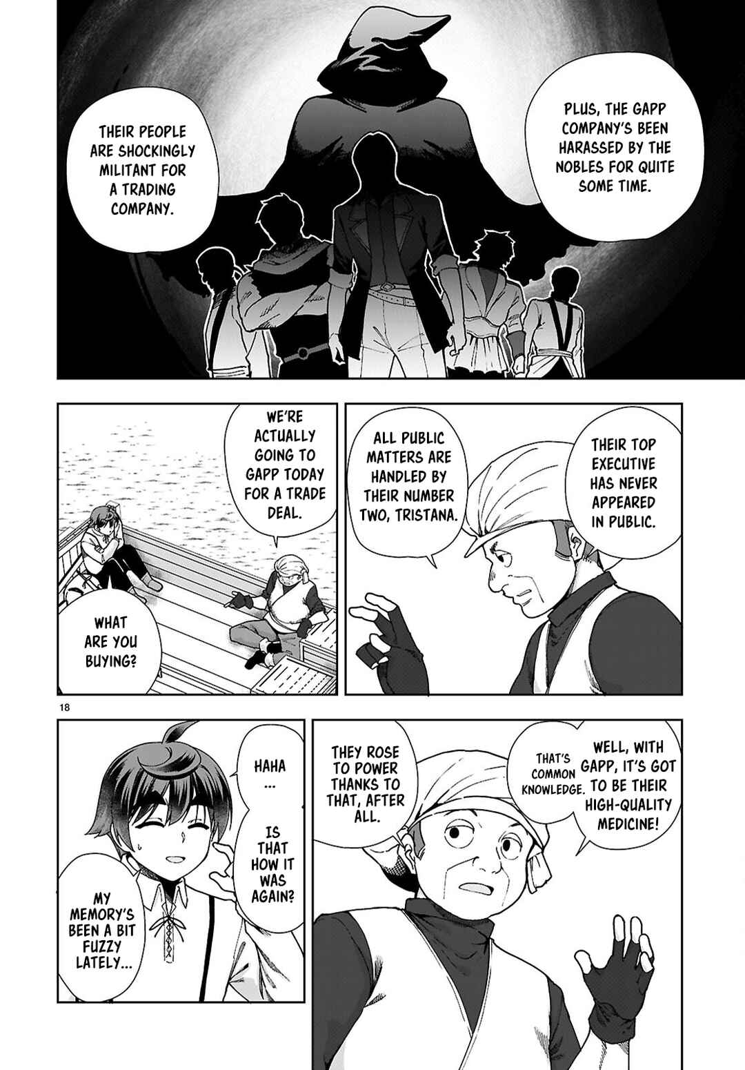Page 18 Chapter 87 Botsuraku Yotei Nanode, Kajishokunin wo Mezasu