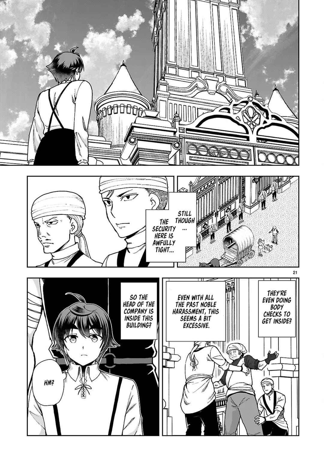 Page 21 Chapter 87 Botsuraku Yotei Nanode, Kajishokunin wo Mezasu