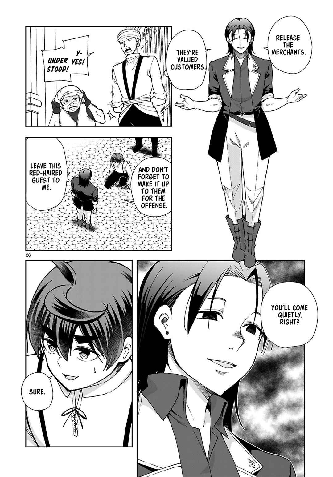 Page 26 Chapter 87 Botsuraku Yotei Nanode, Kajishokunin wo Mezasu
