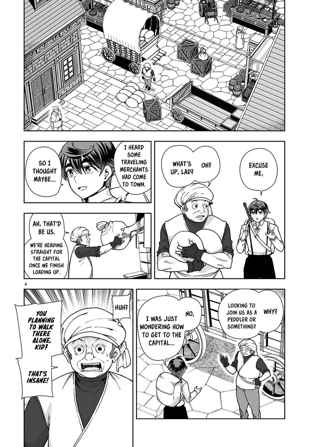 Page 4 Chapter 87 Botsuraku Yotei Nanode, Kajishokunin wo Mezasu