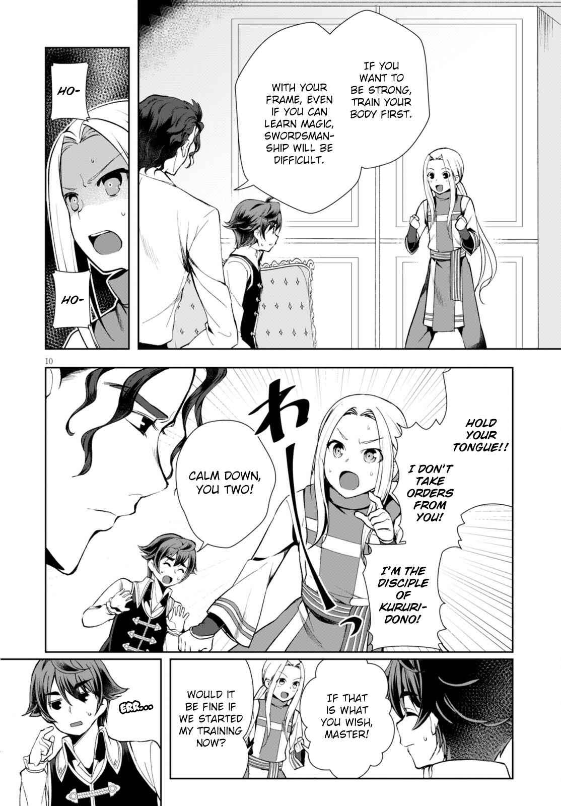 Page 11 Chapter 4 Botsuraku Yotei Nanode, Kajishokunin wo Mezasu