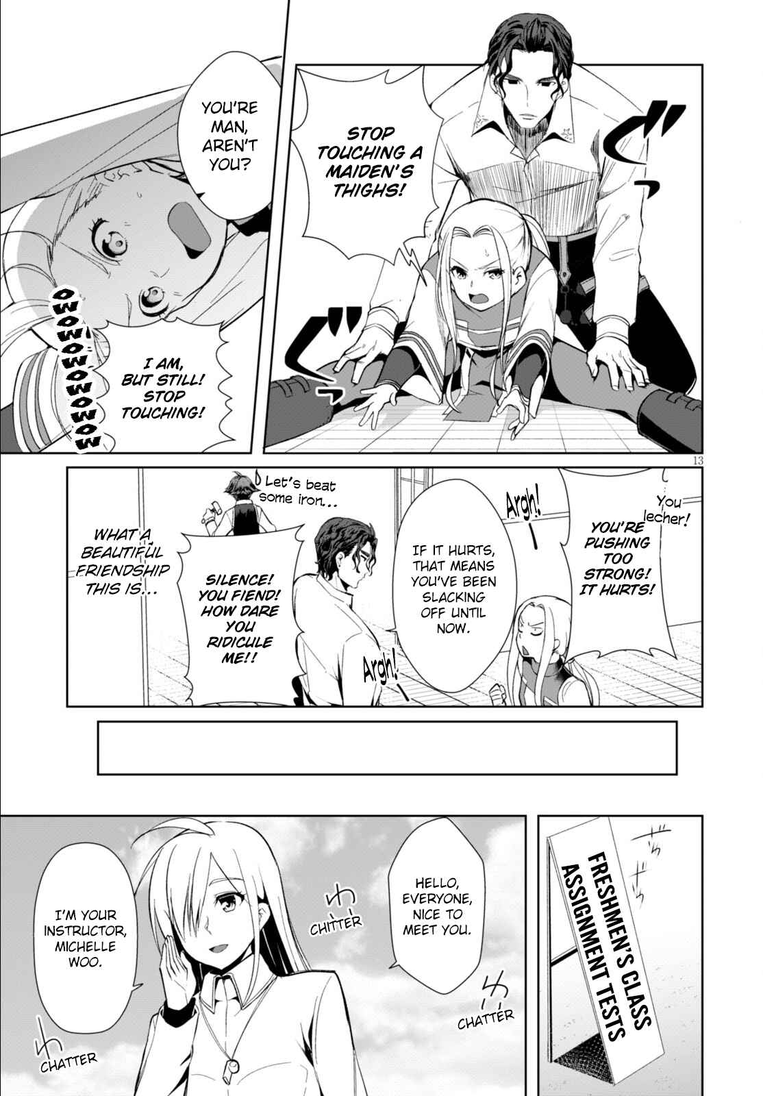 Page 14 Chapter 4 Botsuraku Yotei Nanode, Kajishokunin wo Mezasu