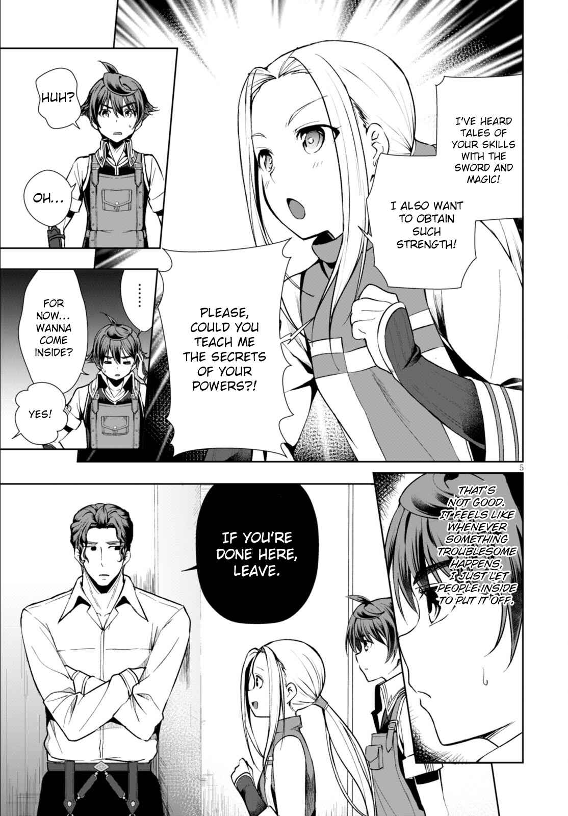 Page 6 Chapter 4 Botsuraku Yotei Nanode, Kajishokunin wo Mezasu