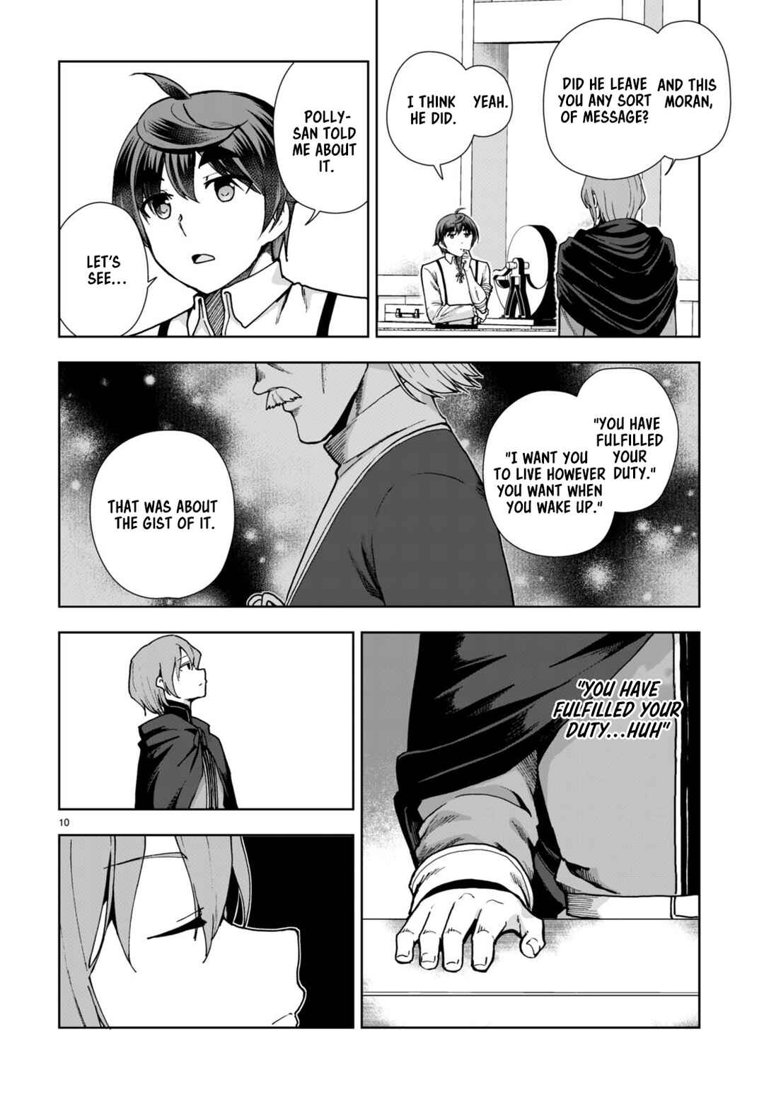 Page 10 Chapter 85 Botsuraku Yotei Nanode, Kajishokunin wo Mezasu