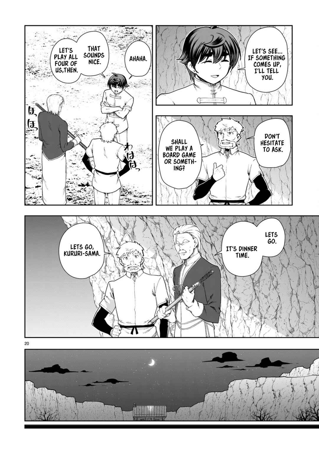 Page 20 Chapter 74 Botsuraku Yotei Nanode, Kajishokunin wo Mezasu