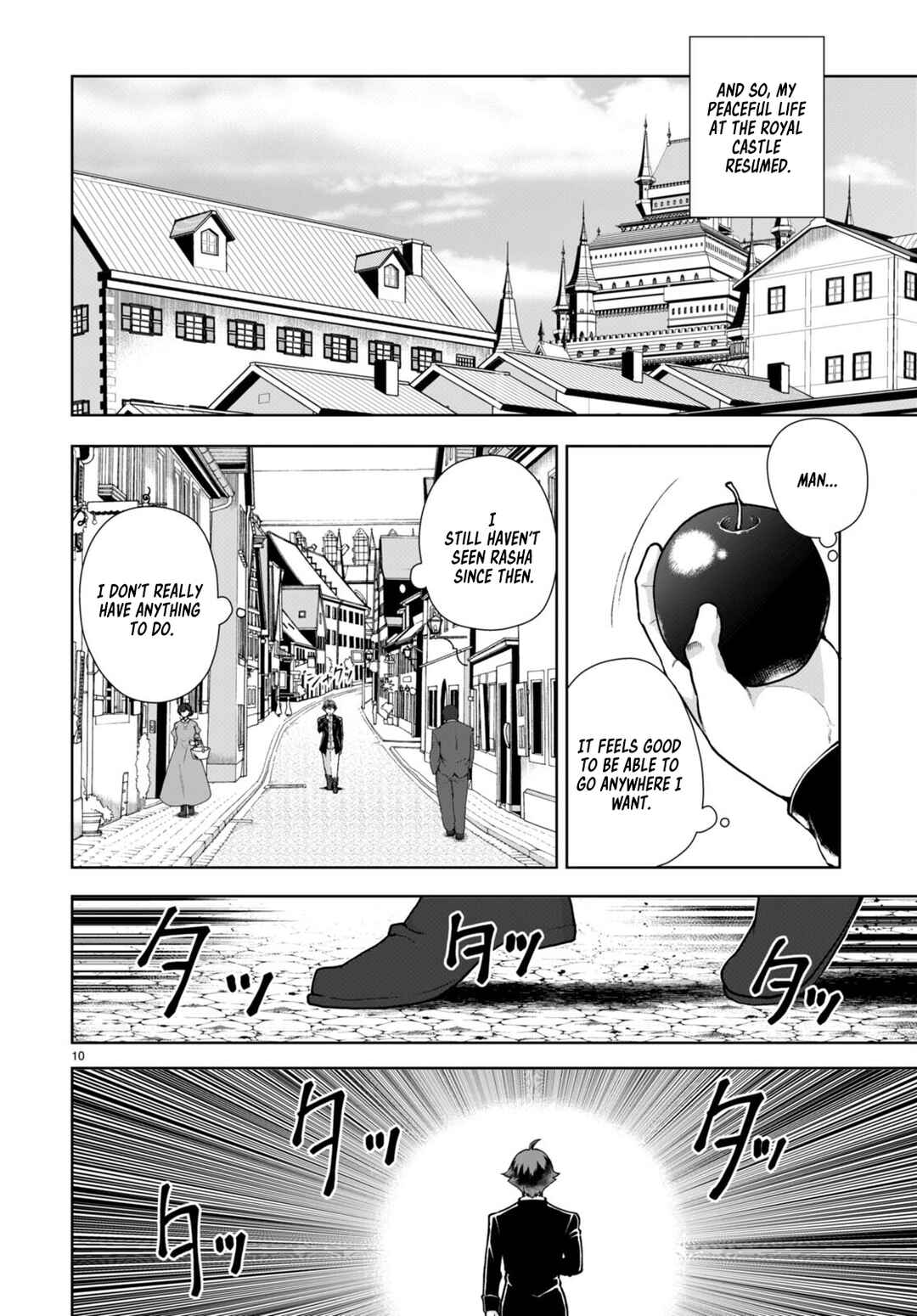 Page 10 Chapter 61 Botsuraku Yotei Nanode, Kajishokunin wo Mezasu
