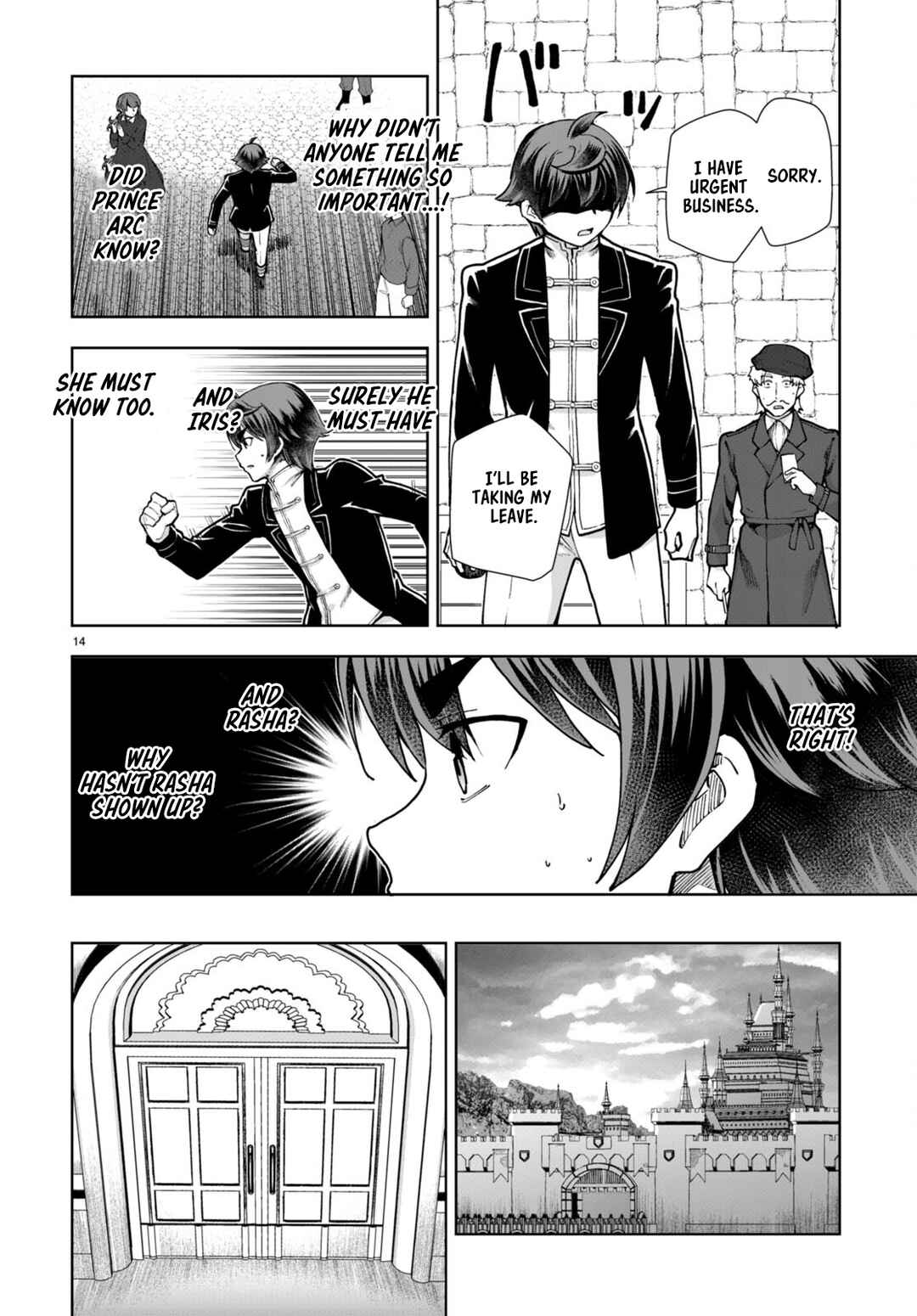 Page 14 Chapter 61 Botsuraku Yotei Nanode, Kajishokunin wo Mezasu