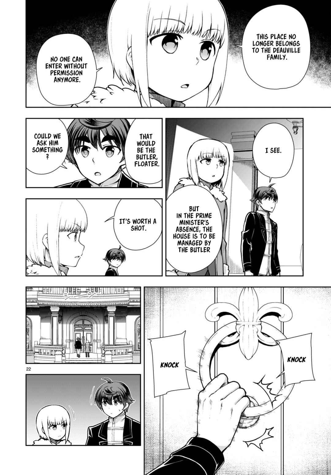 Page 22 Chapter 61 Botsuraku Yotei Nanode, Kajishokunin wo Mezasu