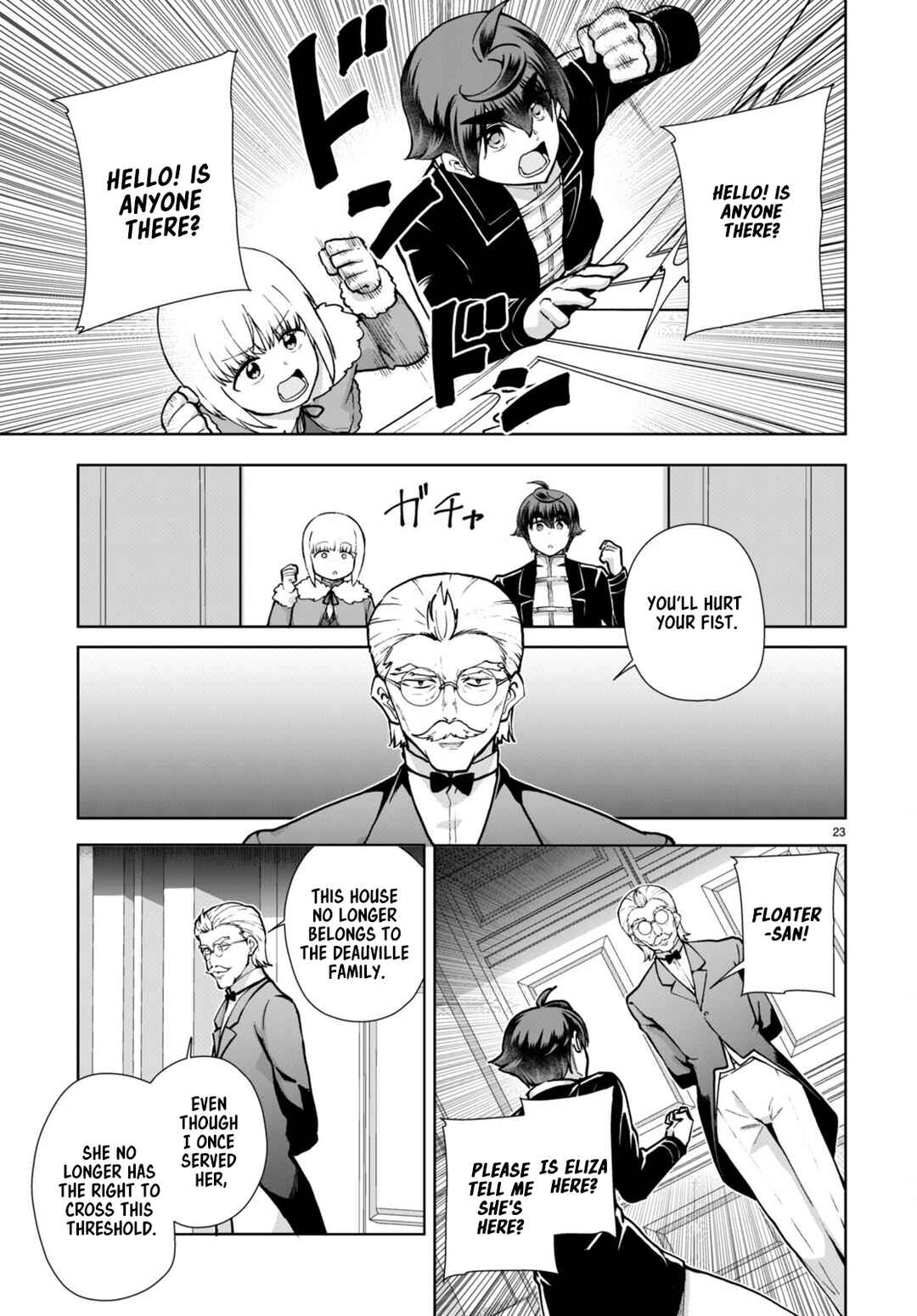 Page 23 Chapter 61 Botsuraku Yotei Nanode, Kajishokunin wo Mezasu