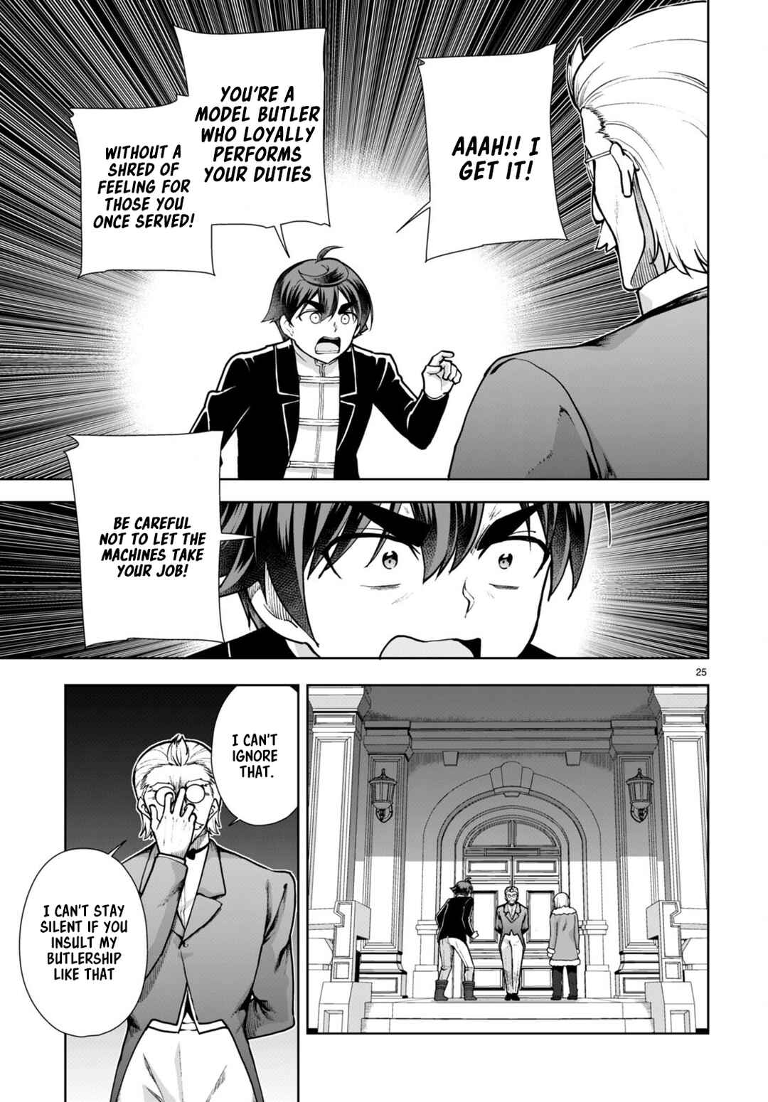 Page 25 Chapter 61 Botsuraku Yotei Nanode, Kajishokunin wo Mezasu