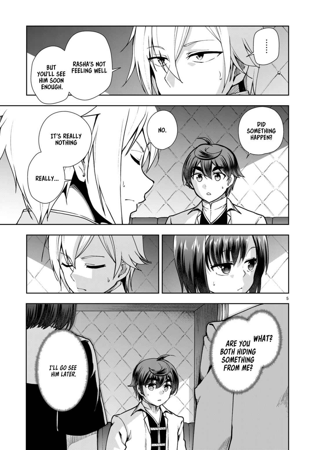 Page 5 Chapter 61 Botsuraku Yotei Nanode, Kajishokunin wo Mezasu
