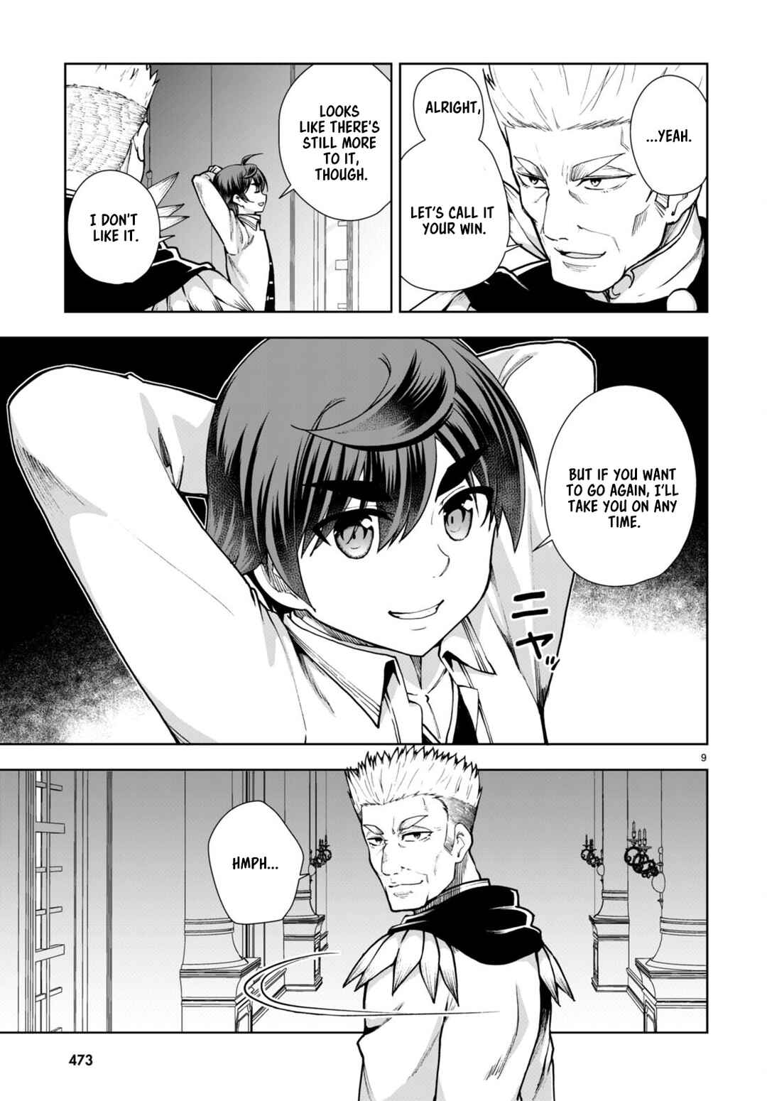 Page 9 Chapter 61 Botsuraku Yotei Nanode, Kajishokunin wo Mezasu
