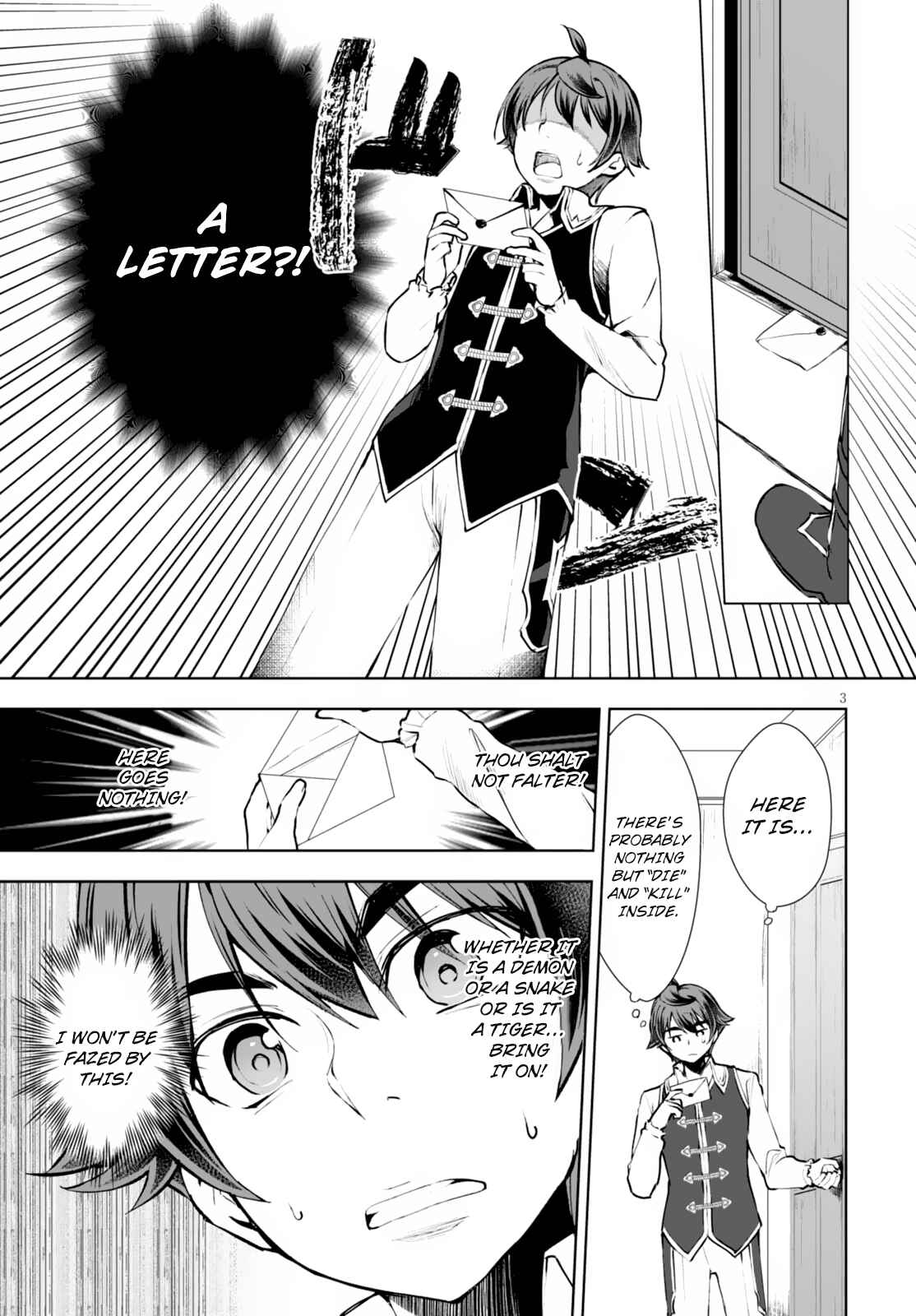Page 4 Chapter 10 Botsuraku Yotei Nanode, Kajishokunin wo Mezasu
