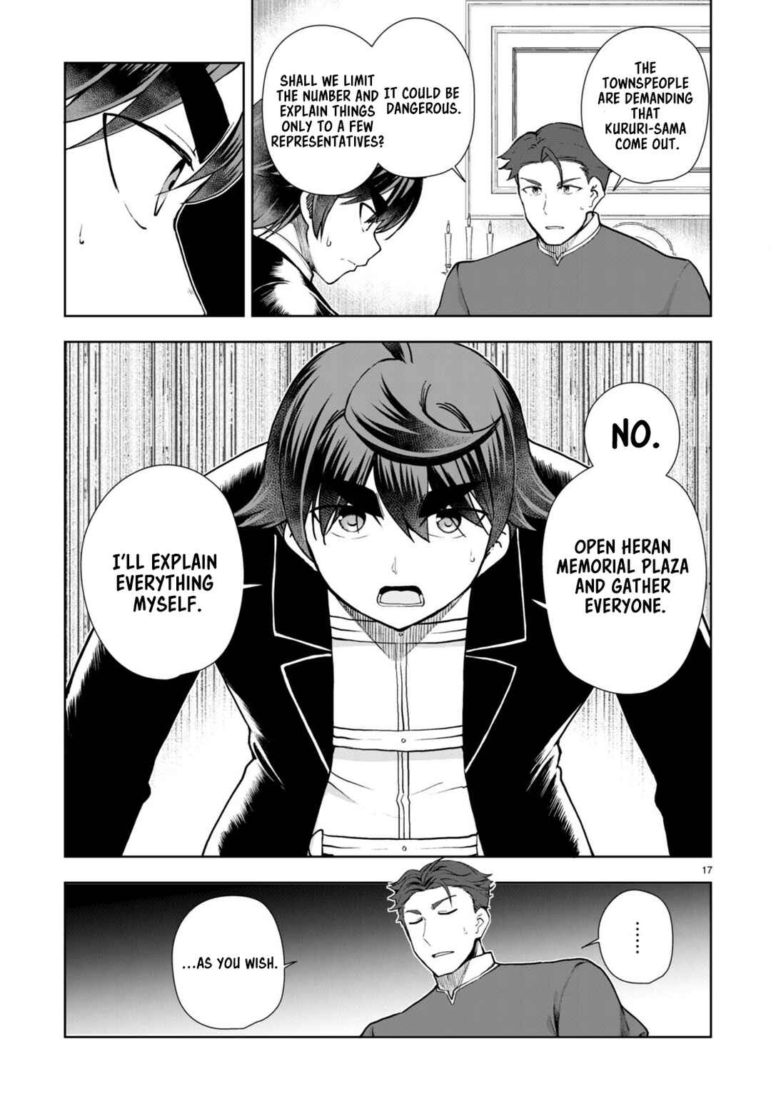 Page 17 Chapter 66 Botsuraku Yotei Nanode, Kajishokunin wo Mezasu