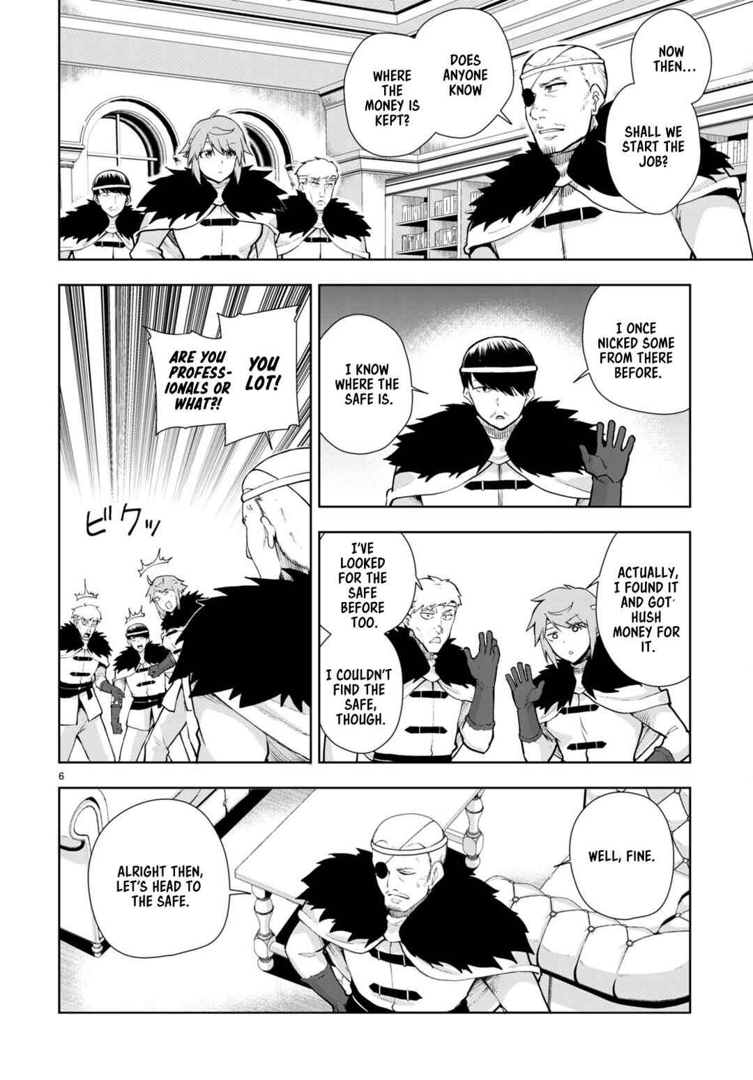 Page 6 Chapter 66 Botsuraku Yotei Nanode, Kajishokunin wo Mezasu