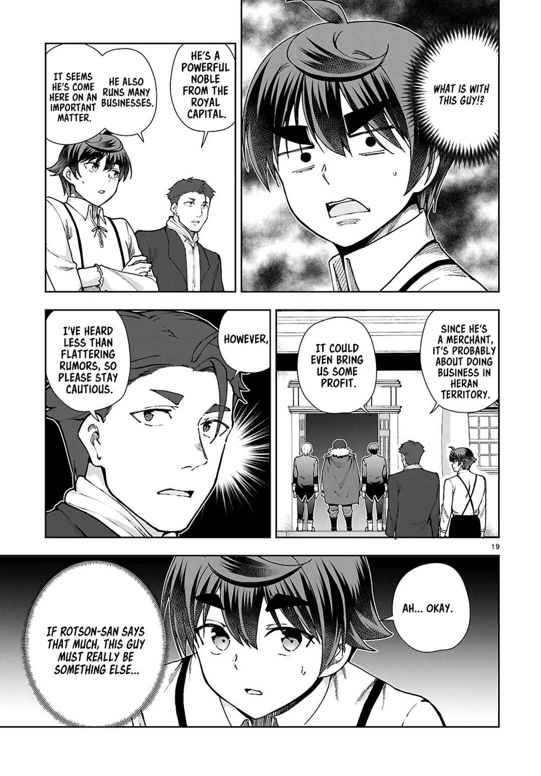 Page 19 Chapter 97 Botsuraku Yotei Nanode, Kajishokunin wo Mezasu