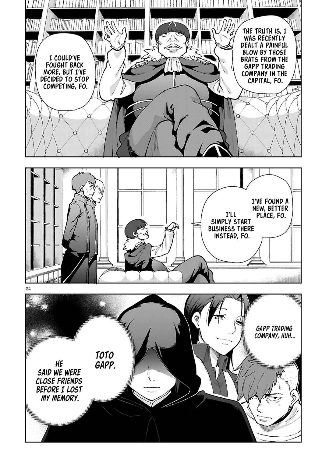 Page 24 Chapter 97 Botsuraku Yotei Nanode, Kajishokunin wo Mezasu