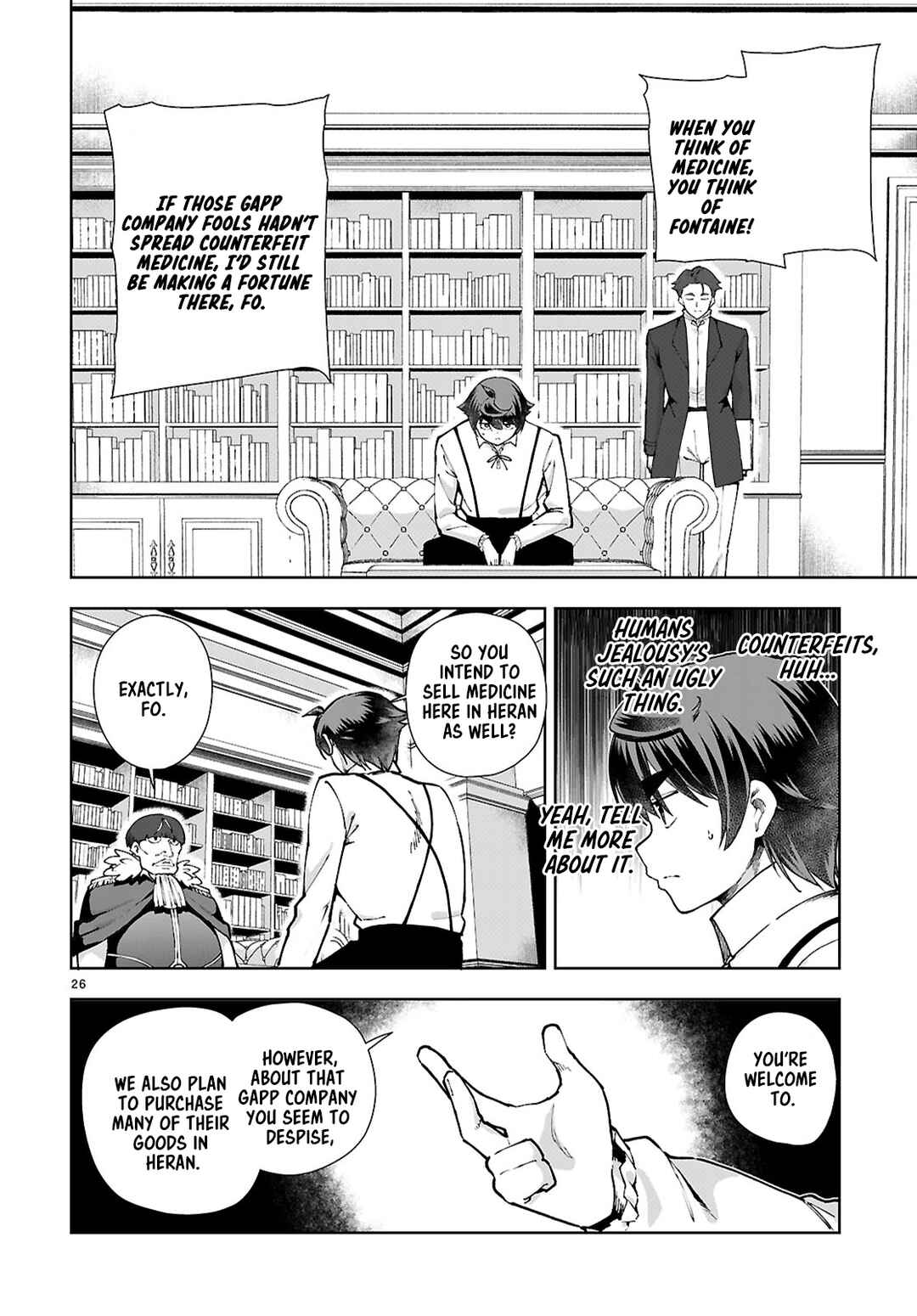Page 26 Chapter 97 Botsuraku Yotei Nanode, Kajishokunin wo Mezasu