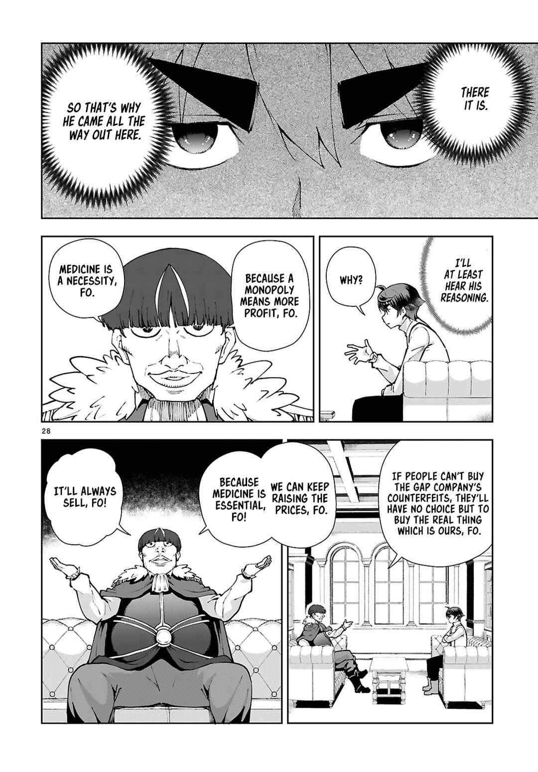 Page 28 Chapter 97 Botsuraku Yotei Nanode, Kajishokunin wo Mezasu