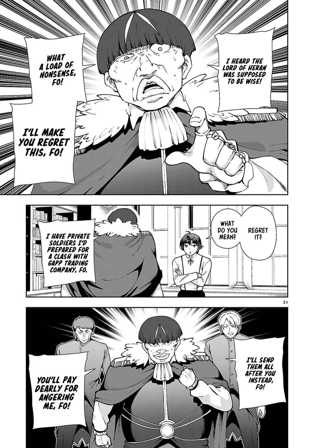 Page 31 Chapter 97 Botsuraku Yotei Nanode, Kajishokunin wo Mezasu