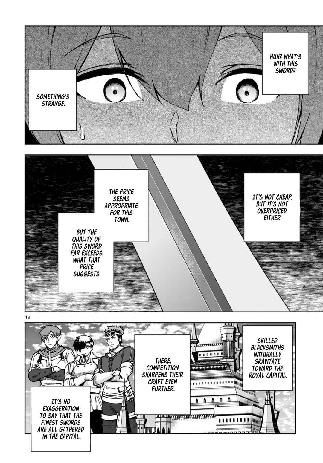Page 16 Chapter 83 Botsuraku Yotei Nanode, Kajishokunin wo Mezasu