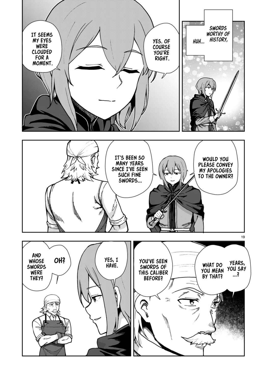Page 19 Chapter 83 Botsuraku Yotei Nanode, Kajishokunin wo Mezasu