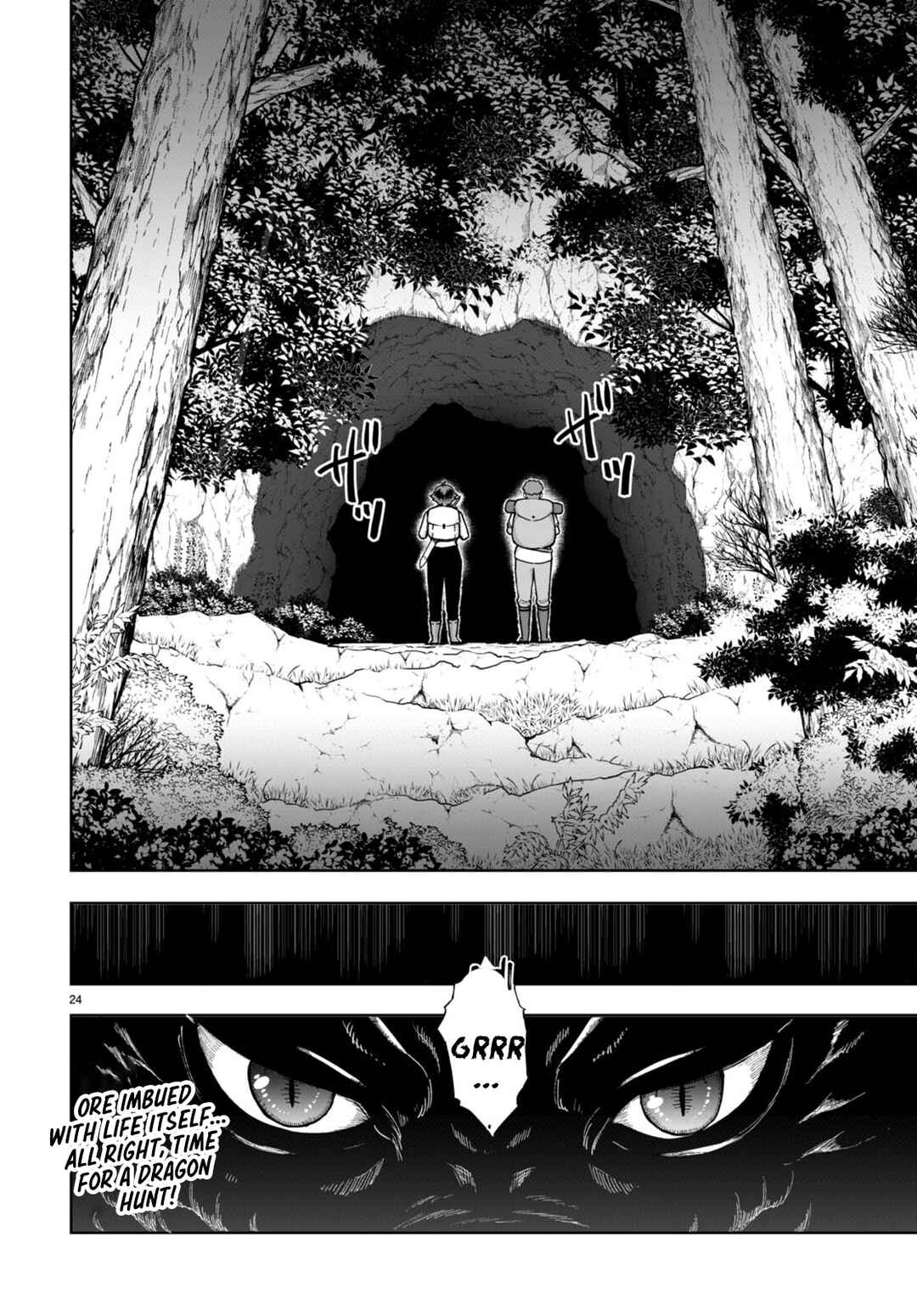 Page 24 Chapter 83 Botsuraku Yotei Nanode, Kajishokunin wo Mezasu