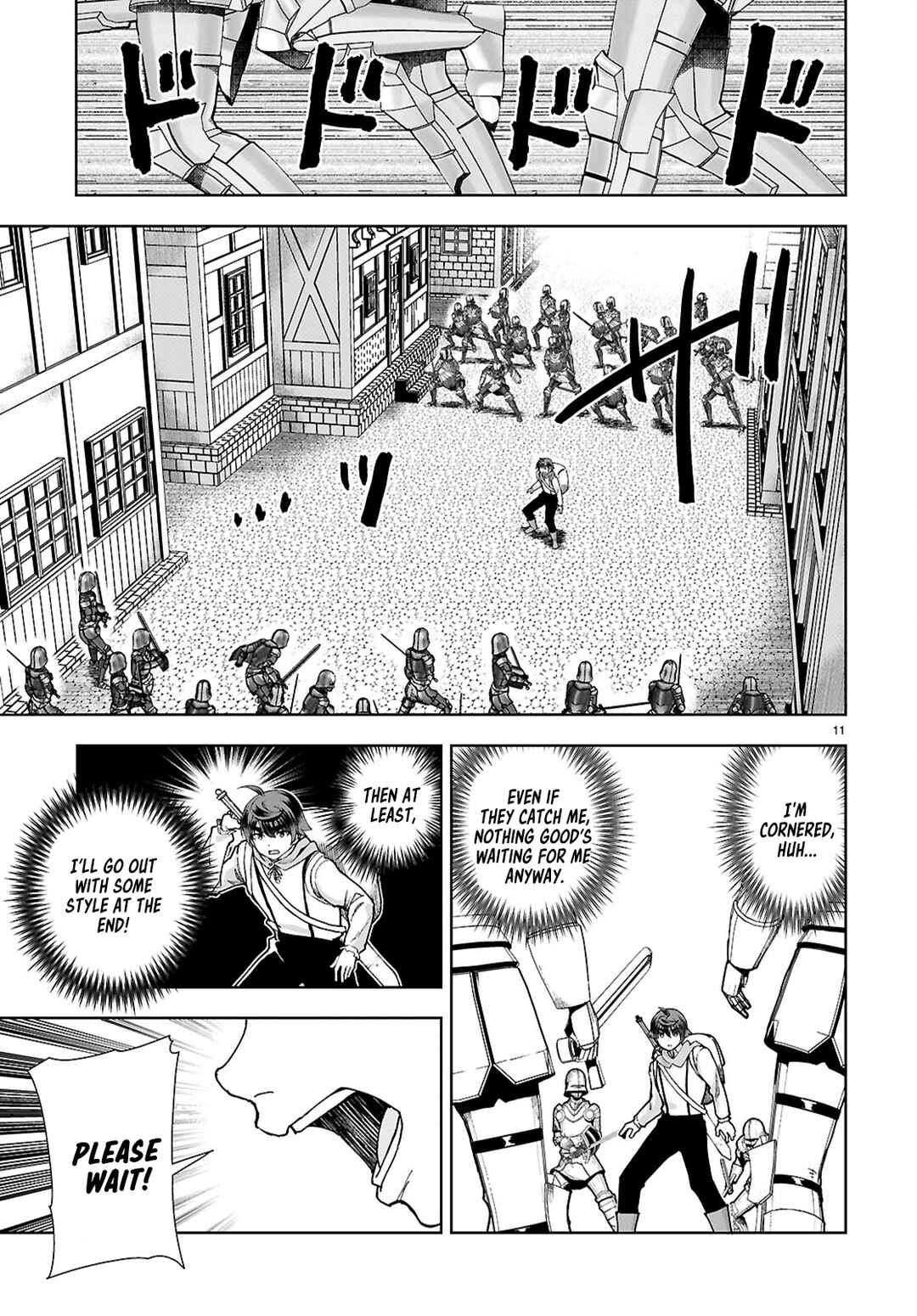 Page 11 Chapter 90 Botsuraku Yotei Nanode, Kajishokunin wo Mezasu