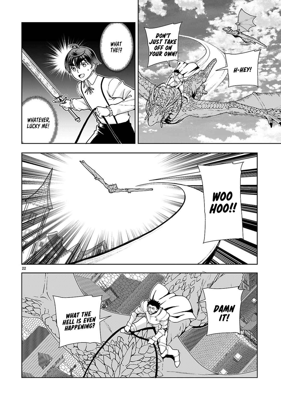 Page 22 Chapter 90 Botsuraku Yotei Nanode, Kajishokunin wo Mezasu