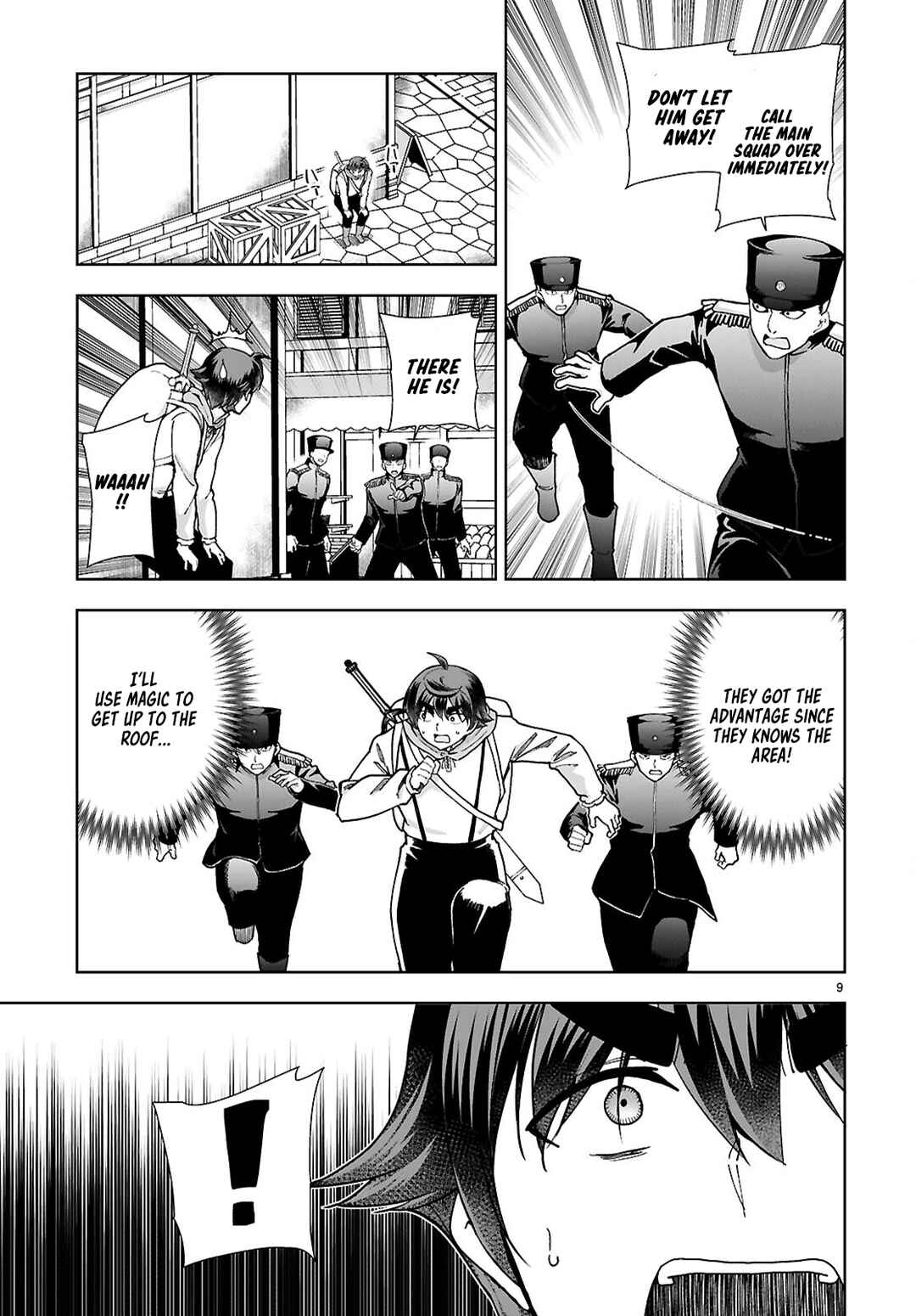 Page 9 Chapter 90 Botsuraku Yotei Nanode, Kajishokunin wo Mezasu