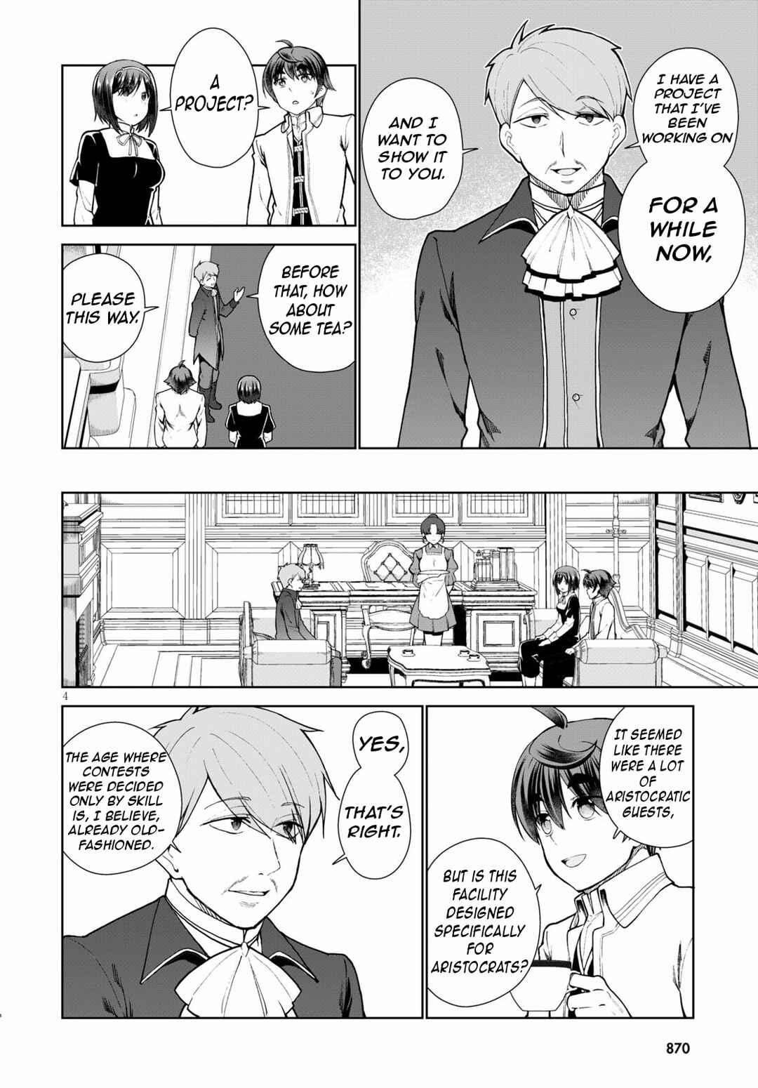 Page 7 Chapter 56 Botsuraku Yotei Nanode, Kajishokunin wo Mezasu