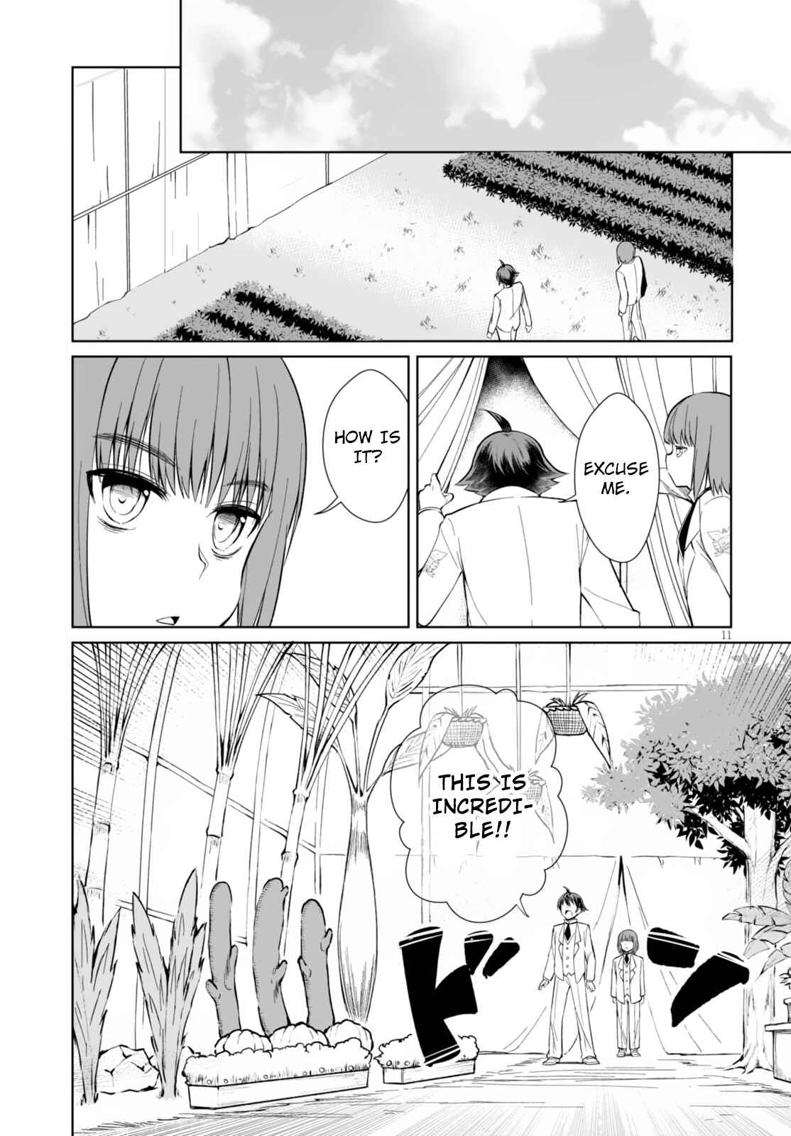 Page 11 Chapter 6 Botsuraku Yotei Nanode, Kajishokunin wo Mezasu