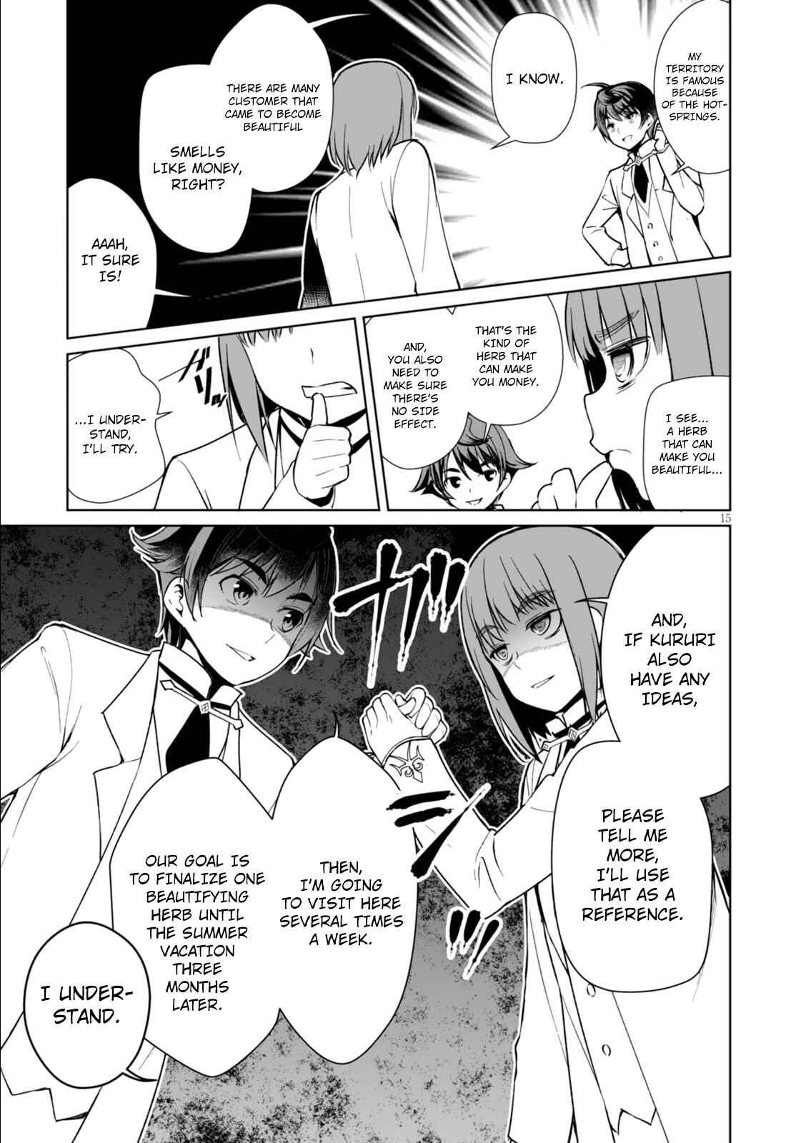 Page 15 Chapter 6 Botsuraku Yotei Nanode, Kajishokunin wo Mezasu