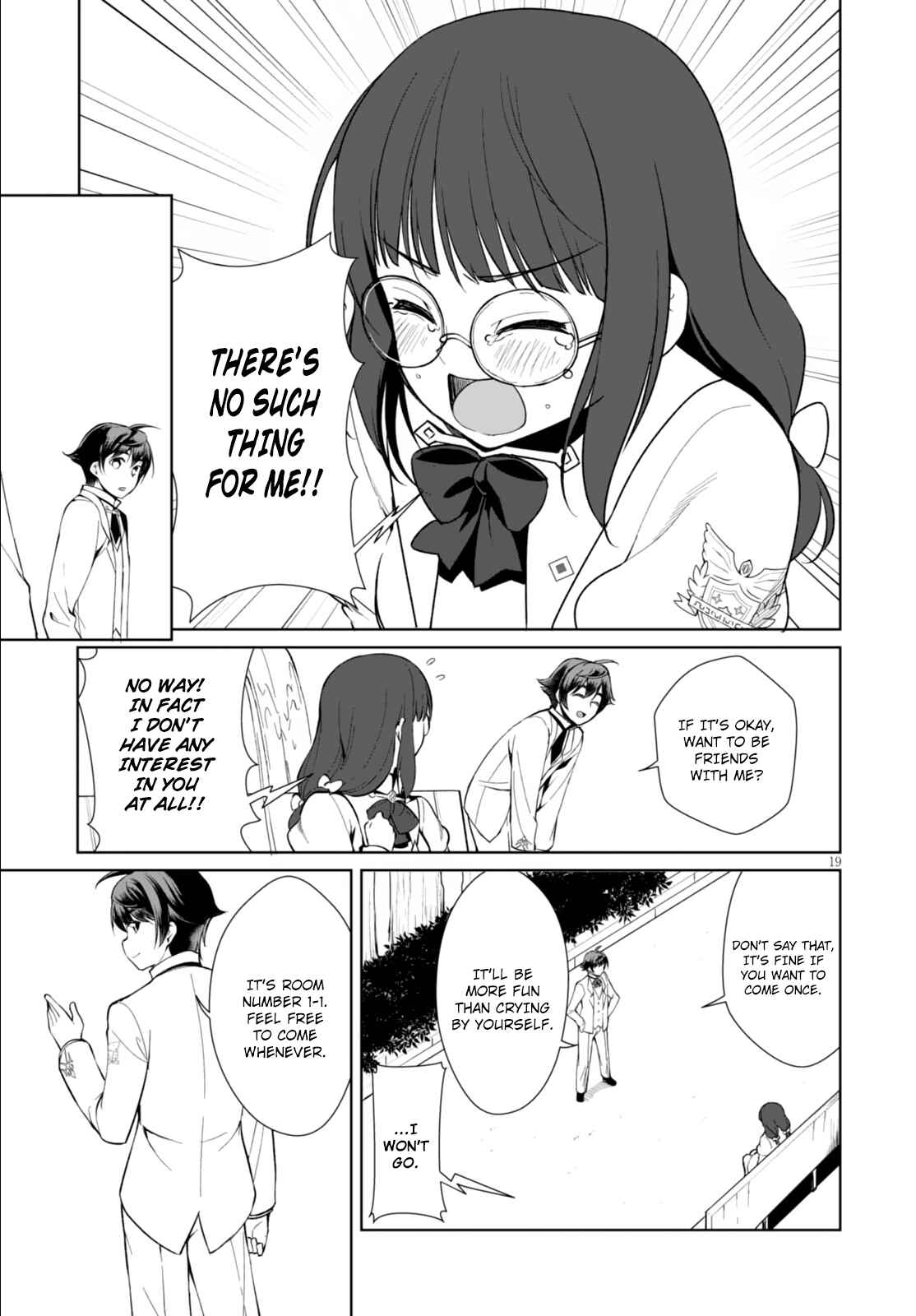 Page 19 Chapter 6 Botsuraku Yotei Nanode, Kajishokunin wo Mezasu